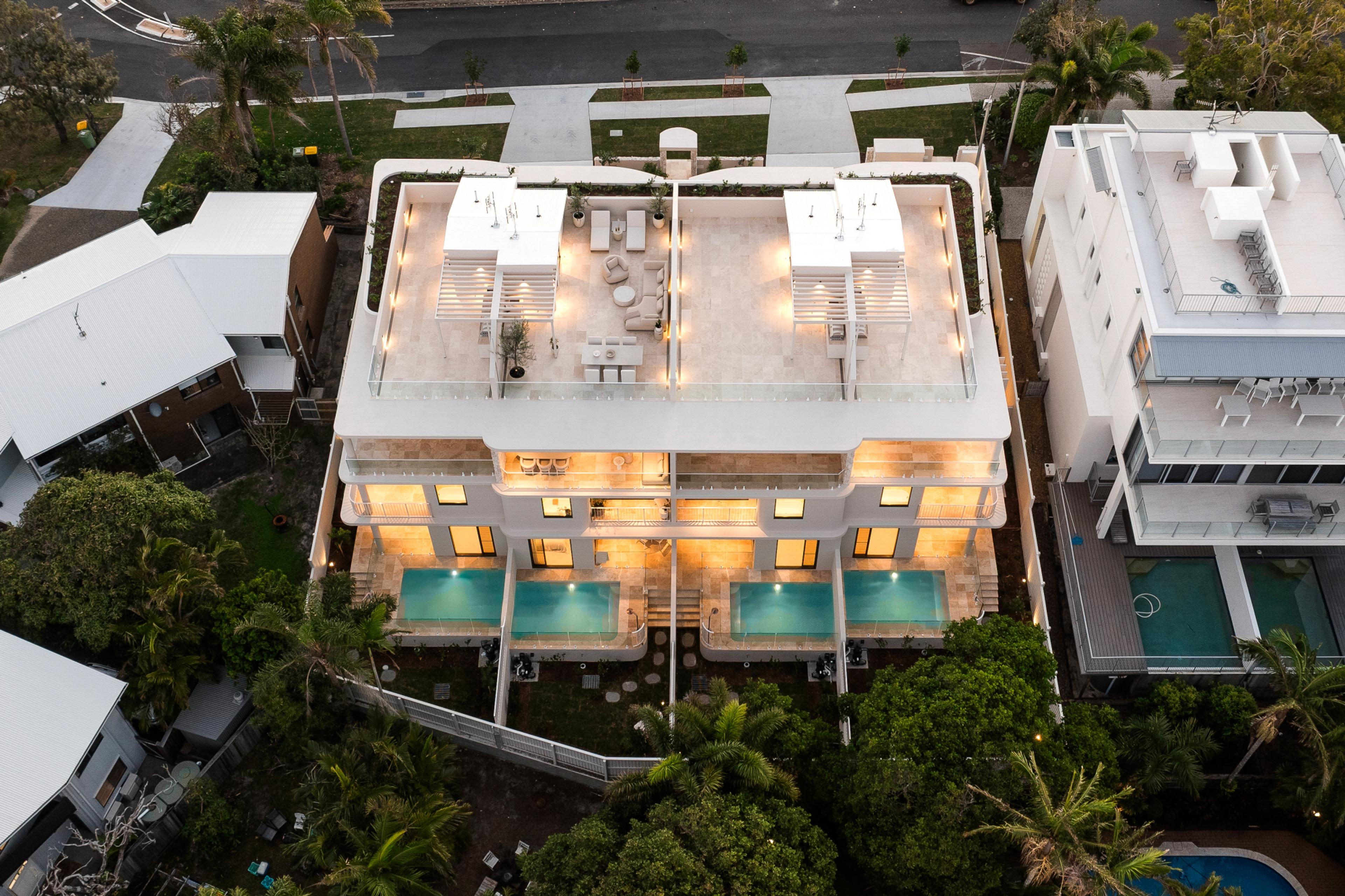 Sunshine, a small scale development in Sunshine Beach by Invilla Architecture
