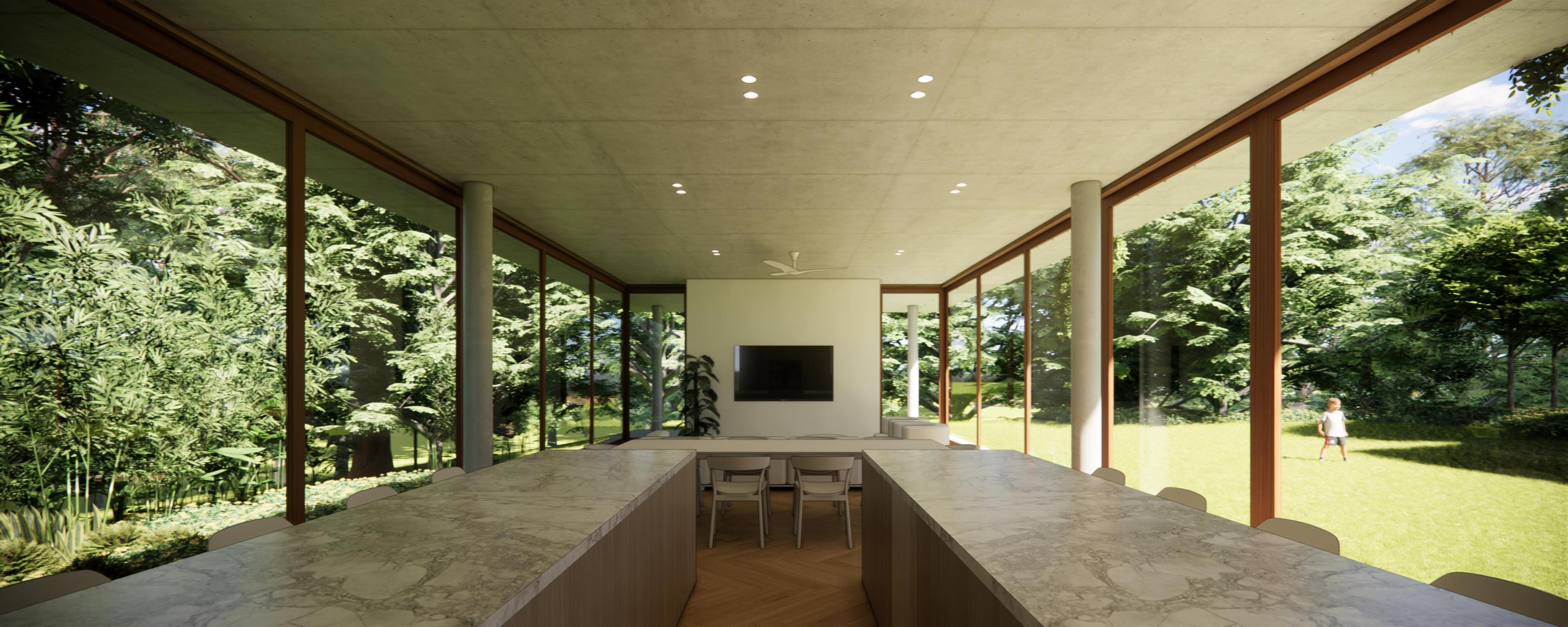 Tristania House concept render by Invilla Architecture