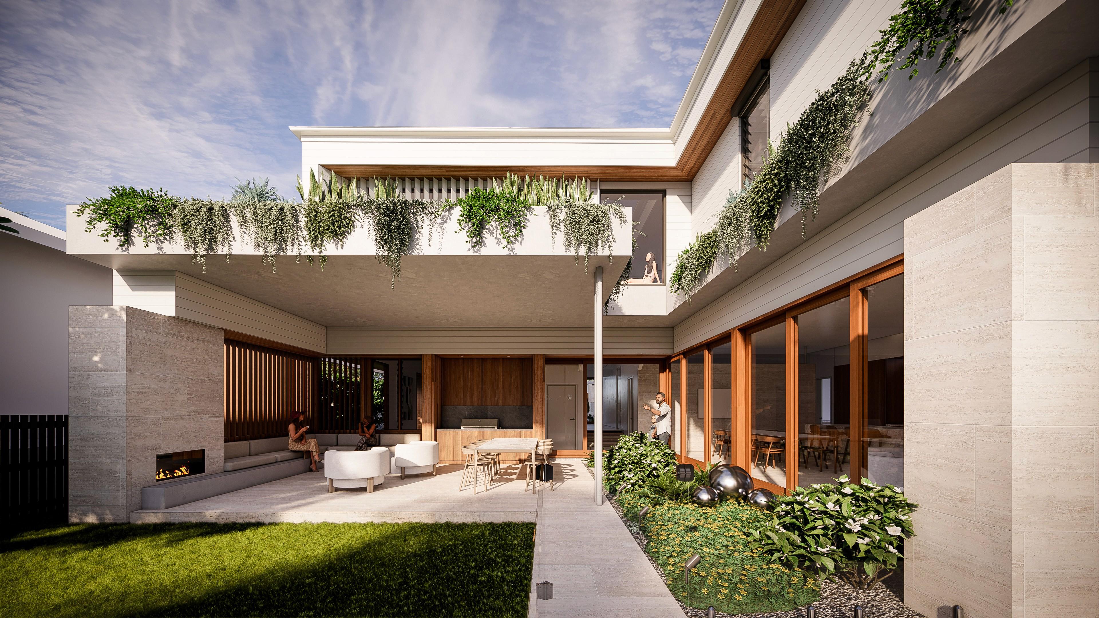 Ethel House concept render by Invilla Architecture
