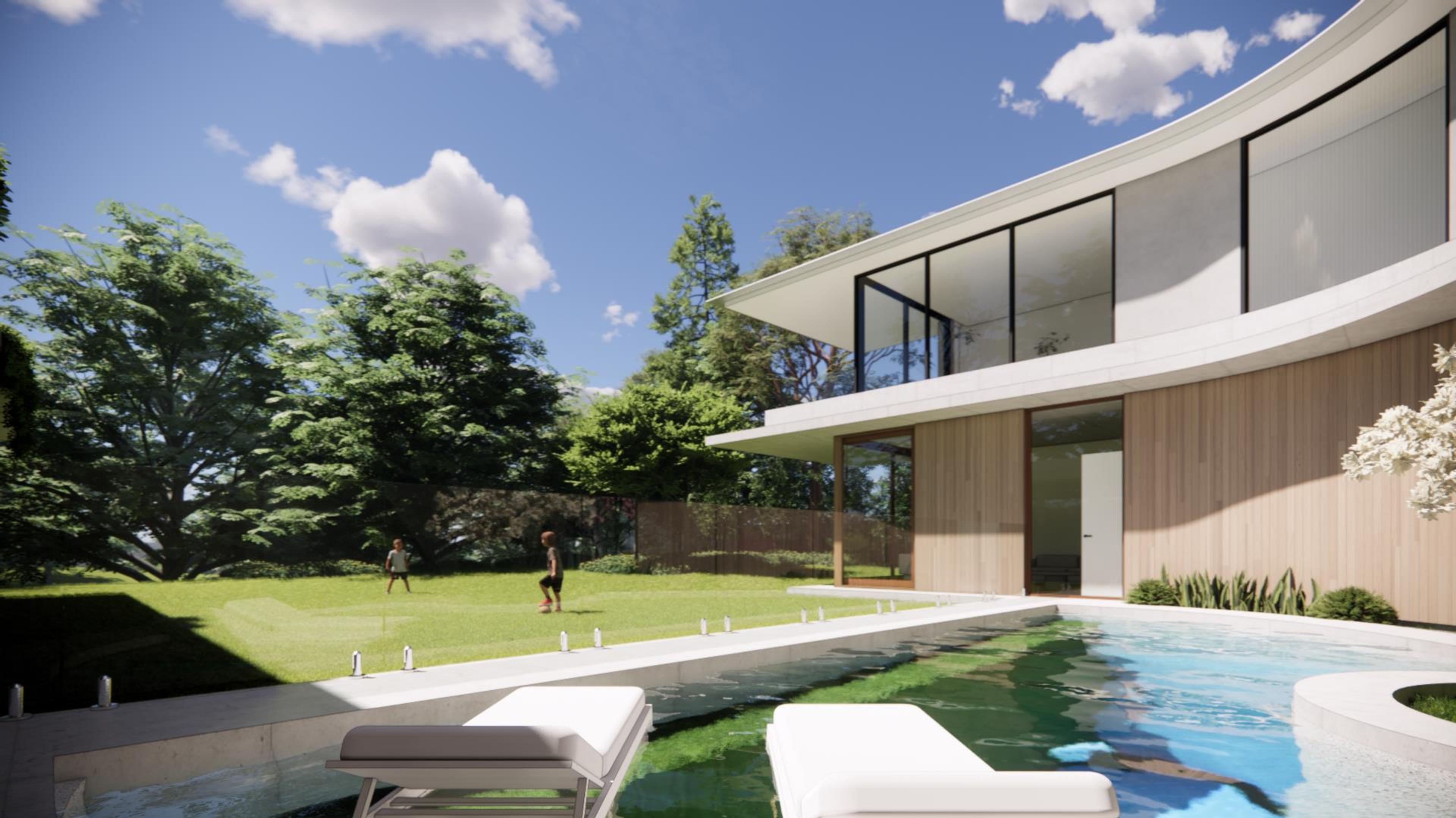 Tristania House concept render by Invilla Architecture