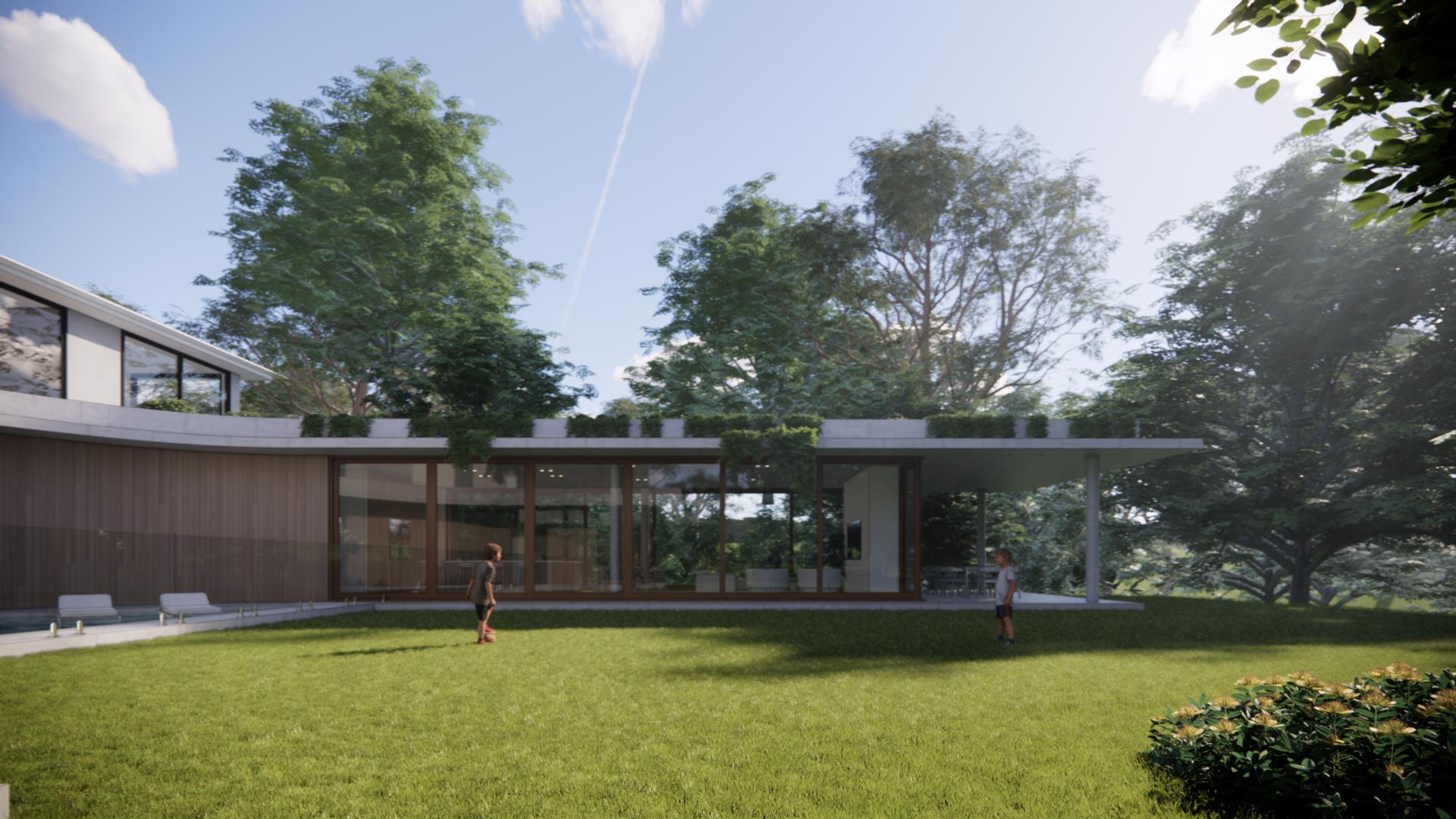 Tristania House concept render by Invilla Architecture