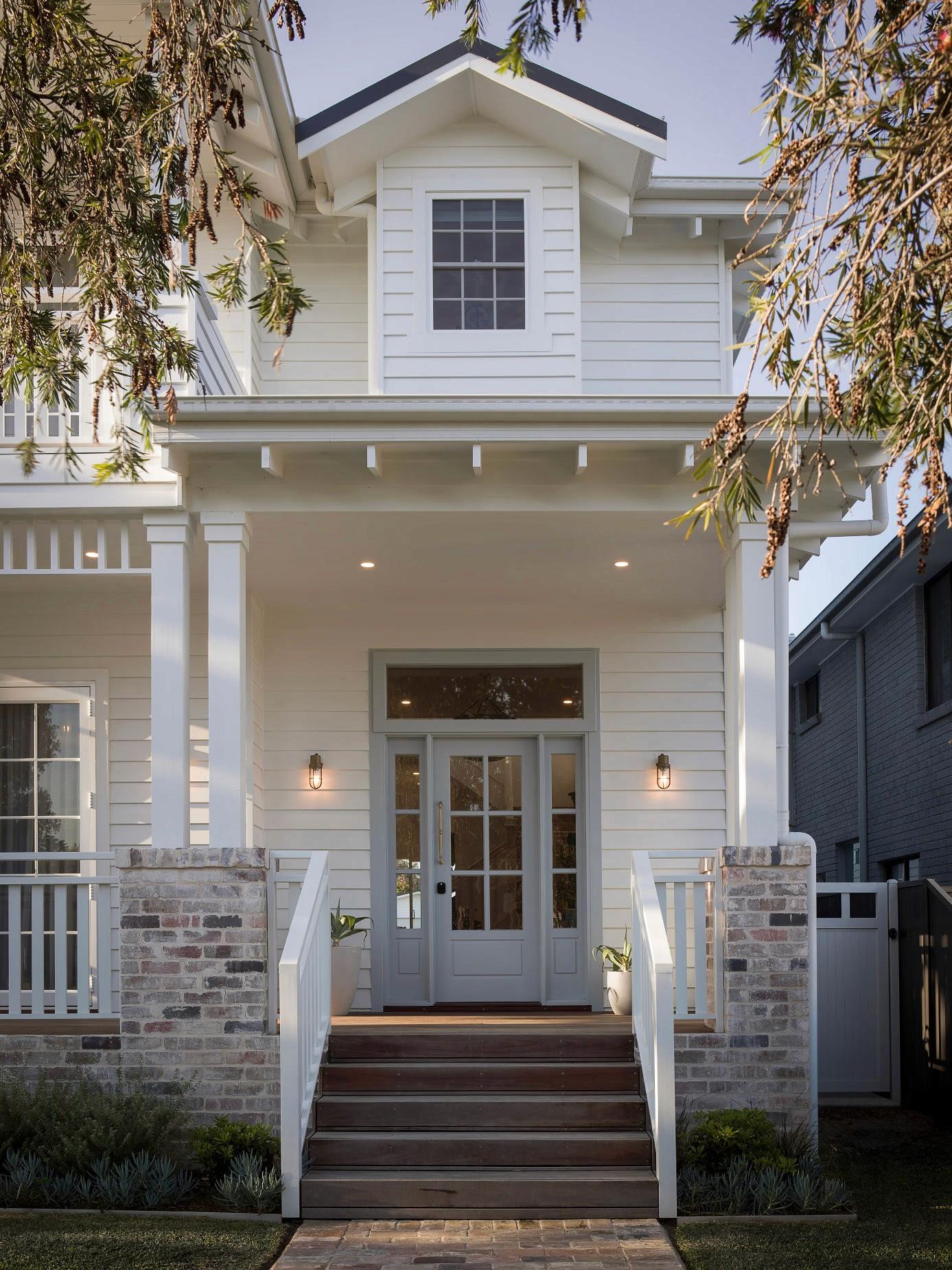 Australian Hamptons Style Facade: Classic Local Style
