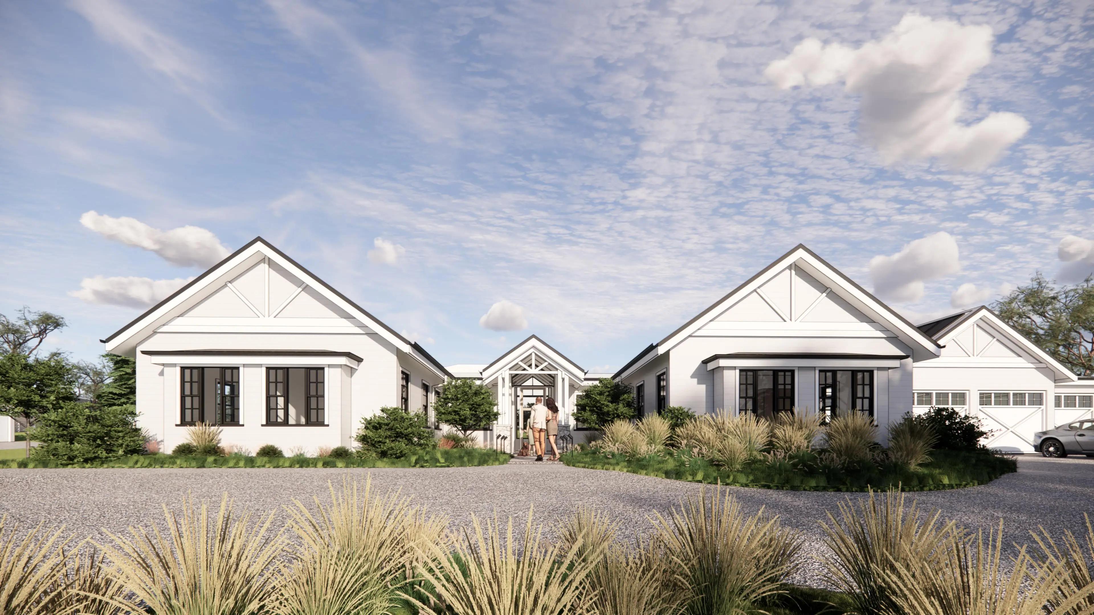 Davison House concept render by Invilla Architecture