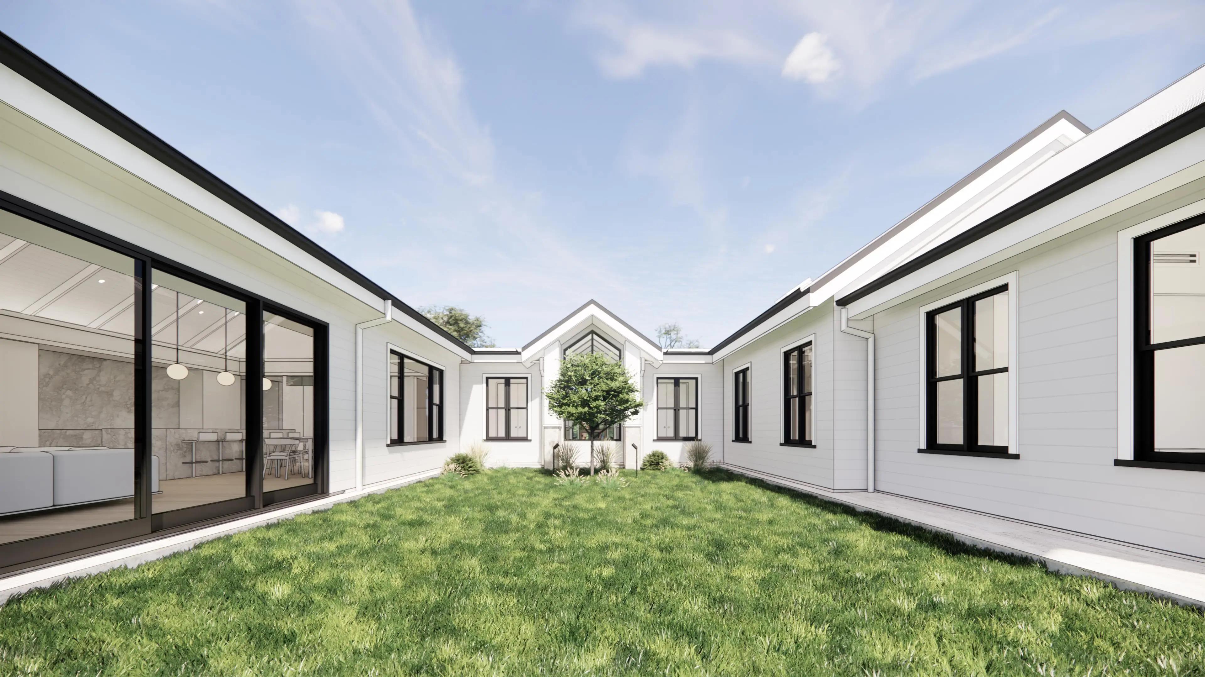 Davison House concept render by Invilla Architecture