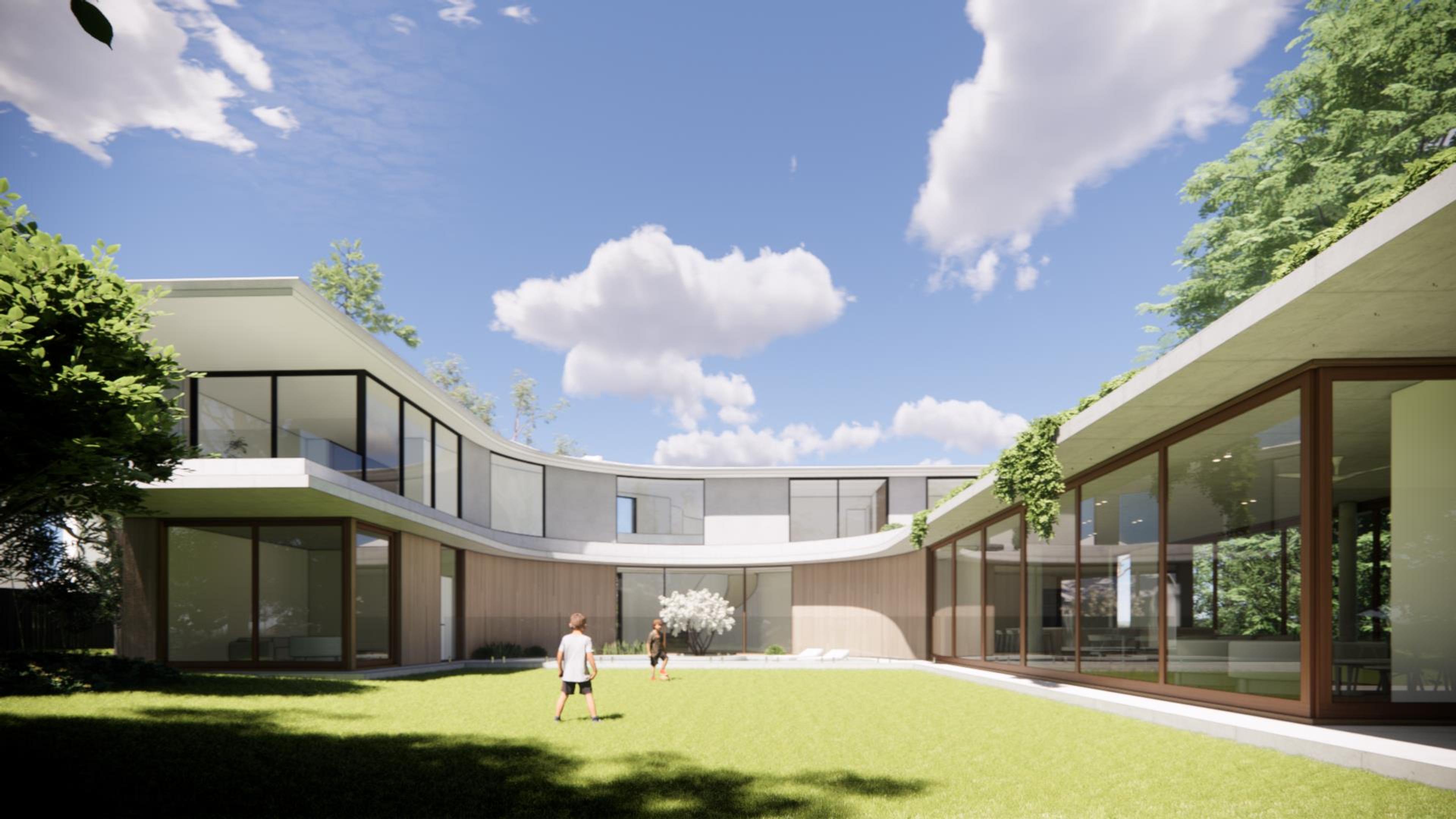 Tristania House concept render by Invilla Architecture