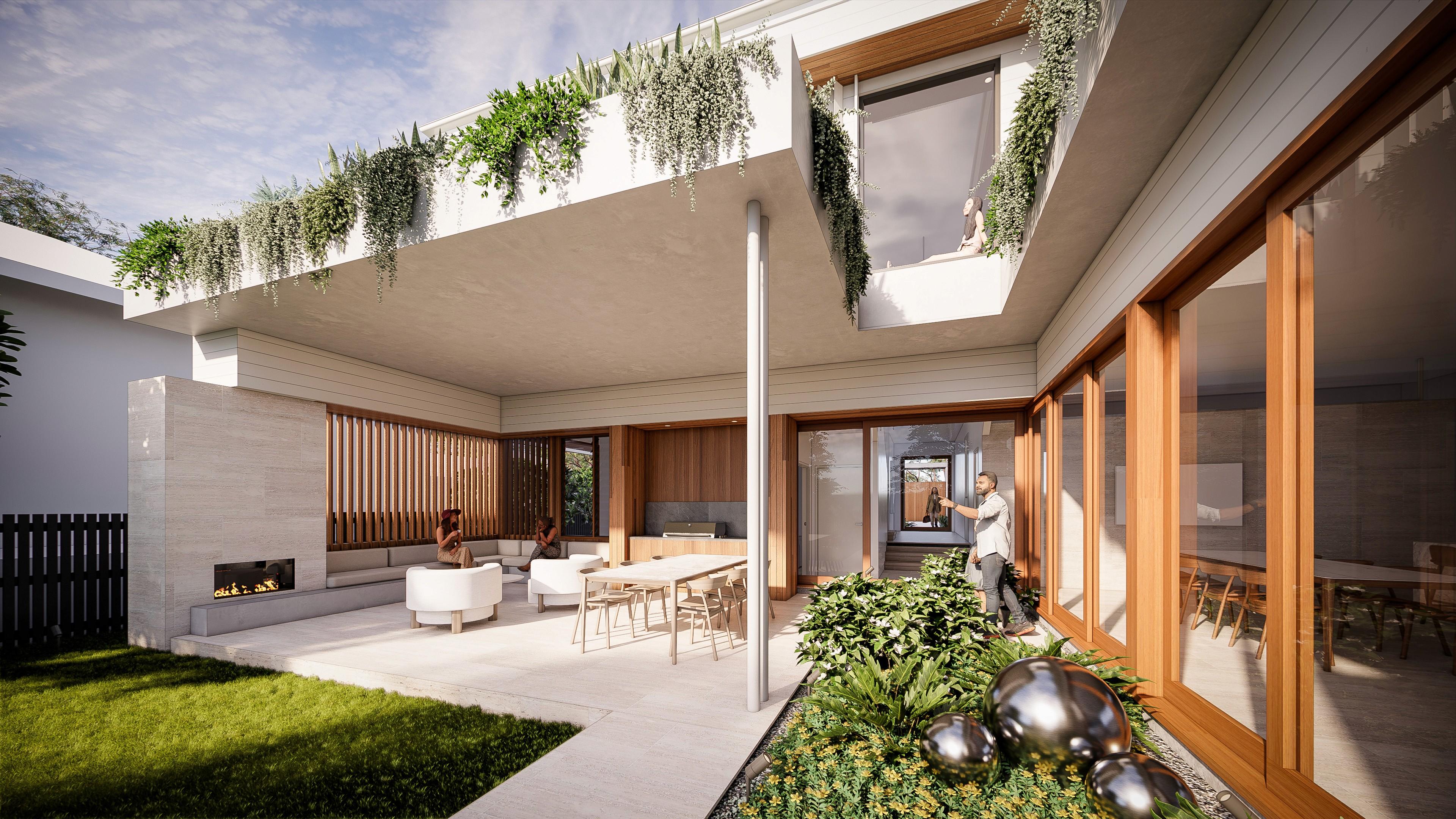 Ethel House concept render by Invilla Architecture