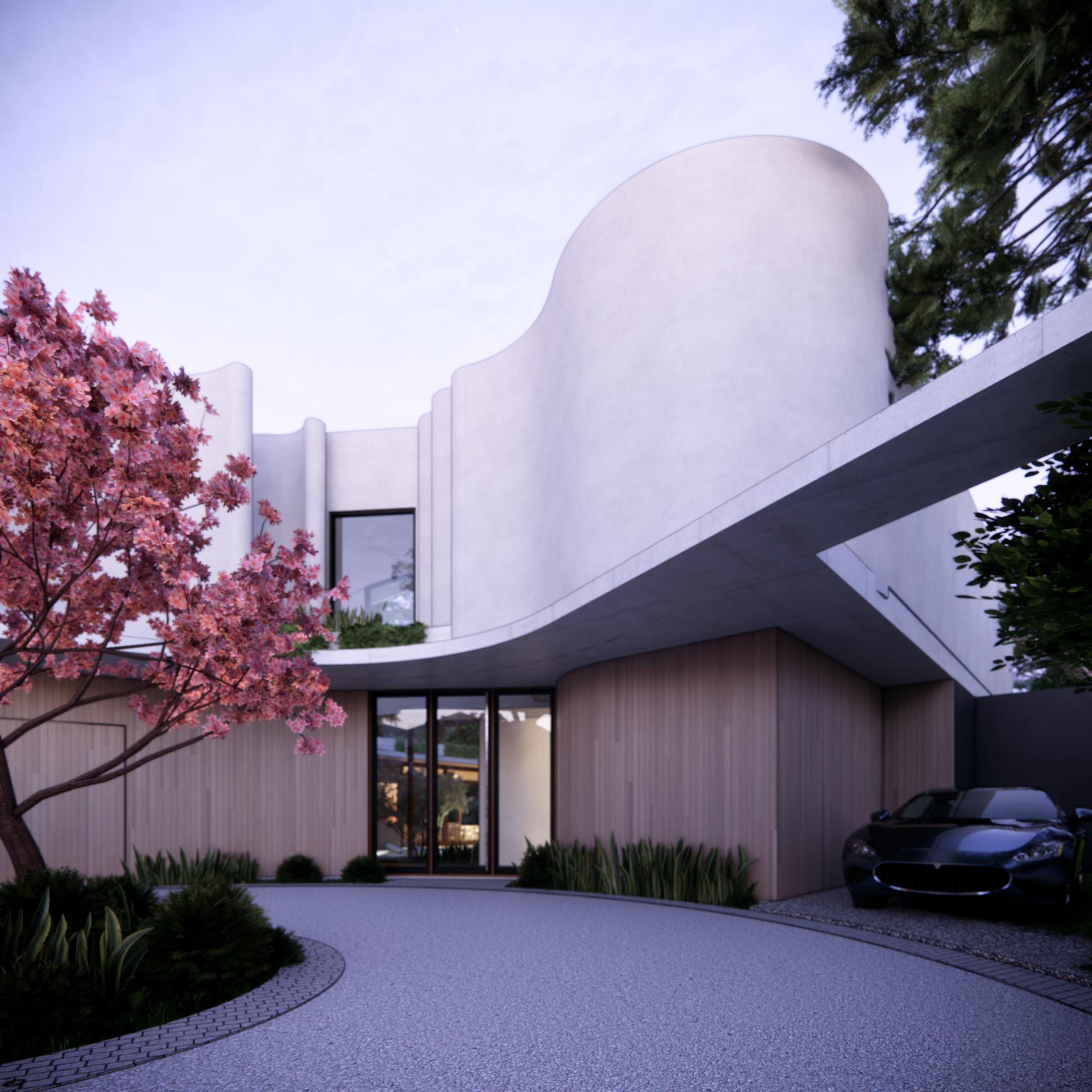Tristania House concept render by Invilla Architecture