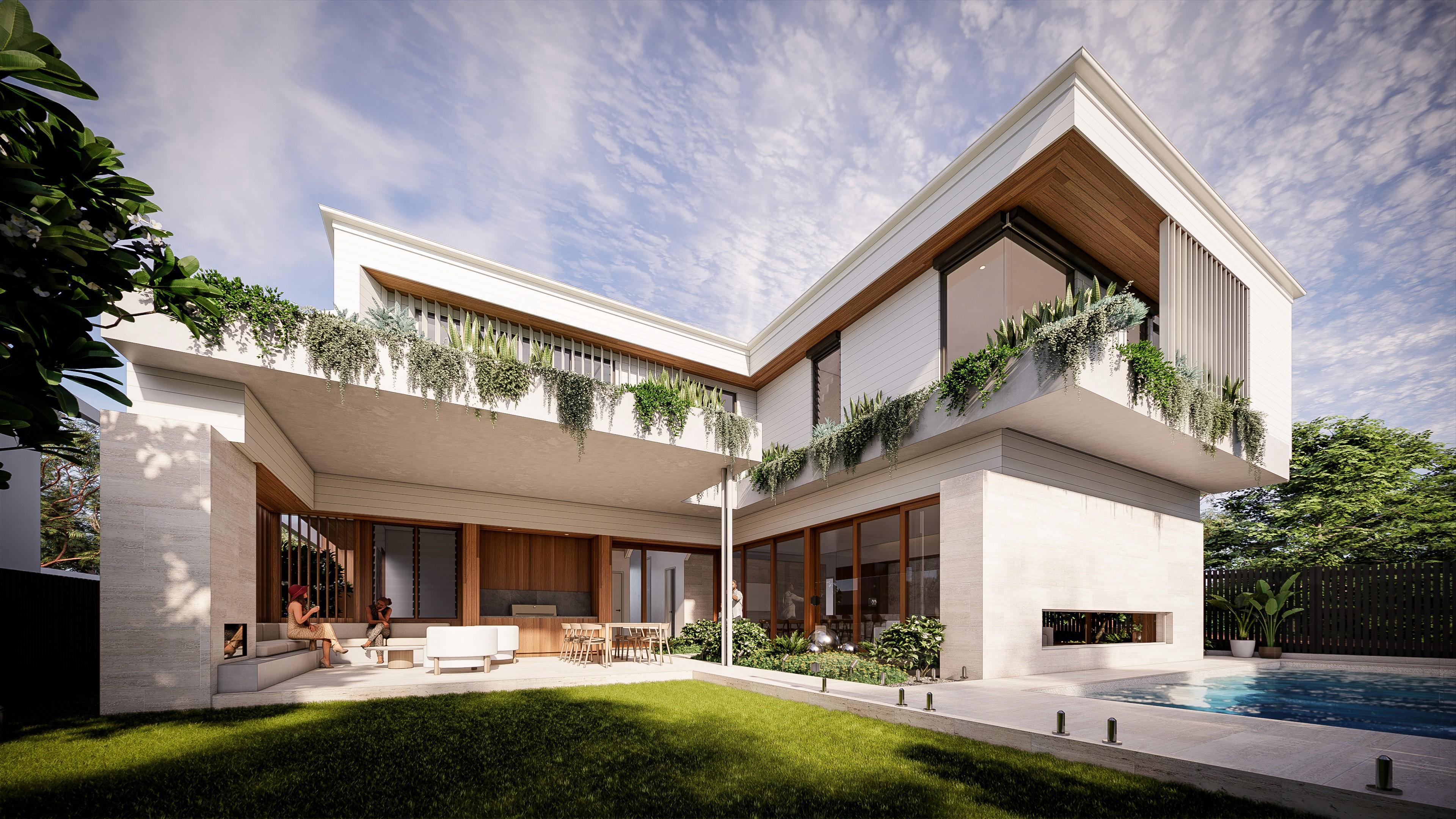 Ethel House concept render by Invilla Architecture