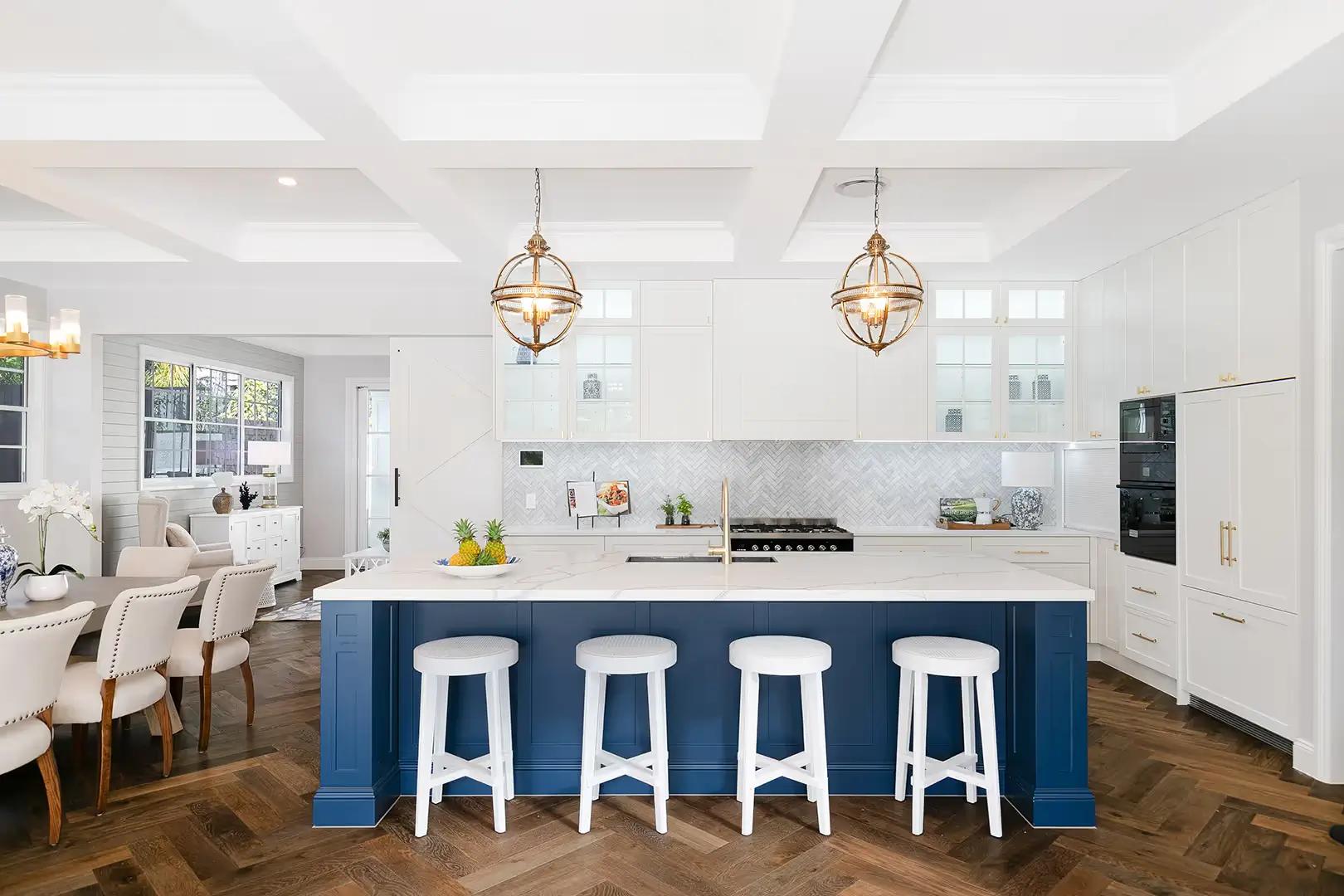 The kitchen, the heart of the home, perfect for entertaining or family time in this Toowong home