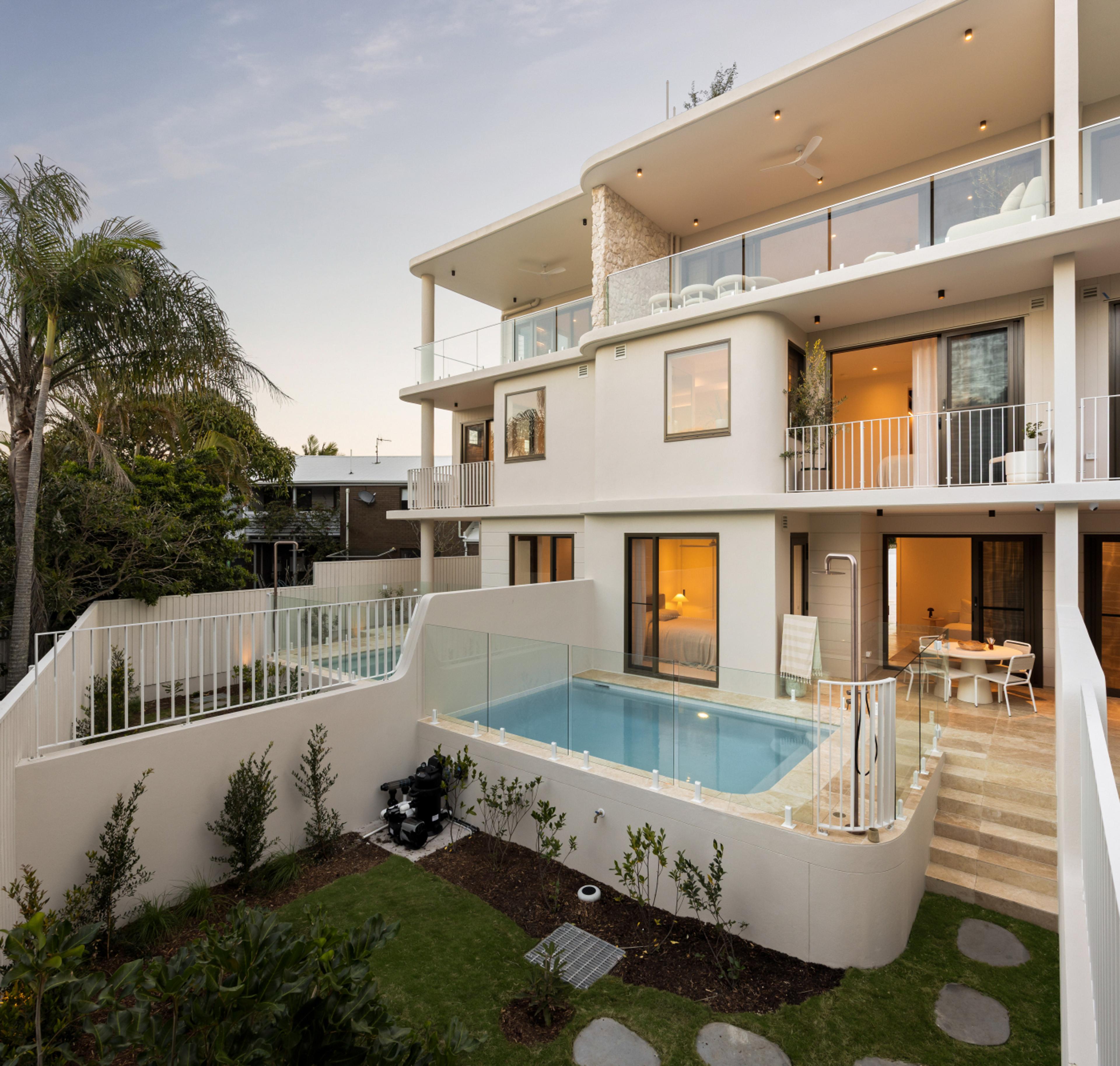Sunshine, a small scale development in Sunshine Beach by Invilla Architecture