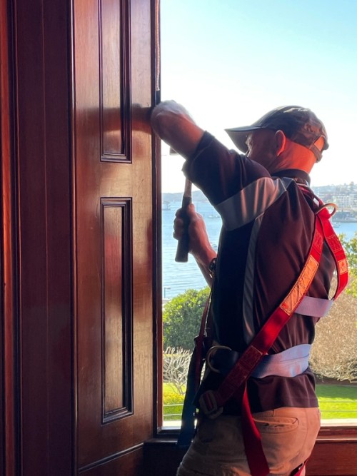 Conservation joiner replacing timber bead