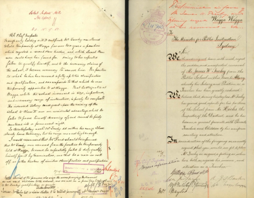 digitised school file