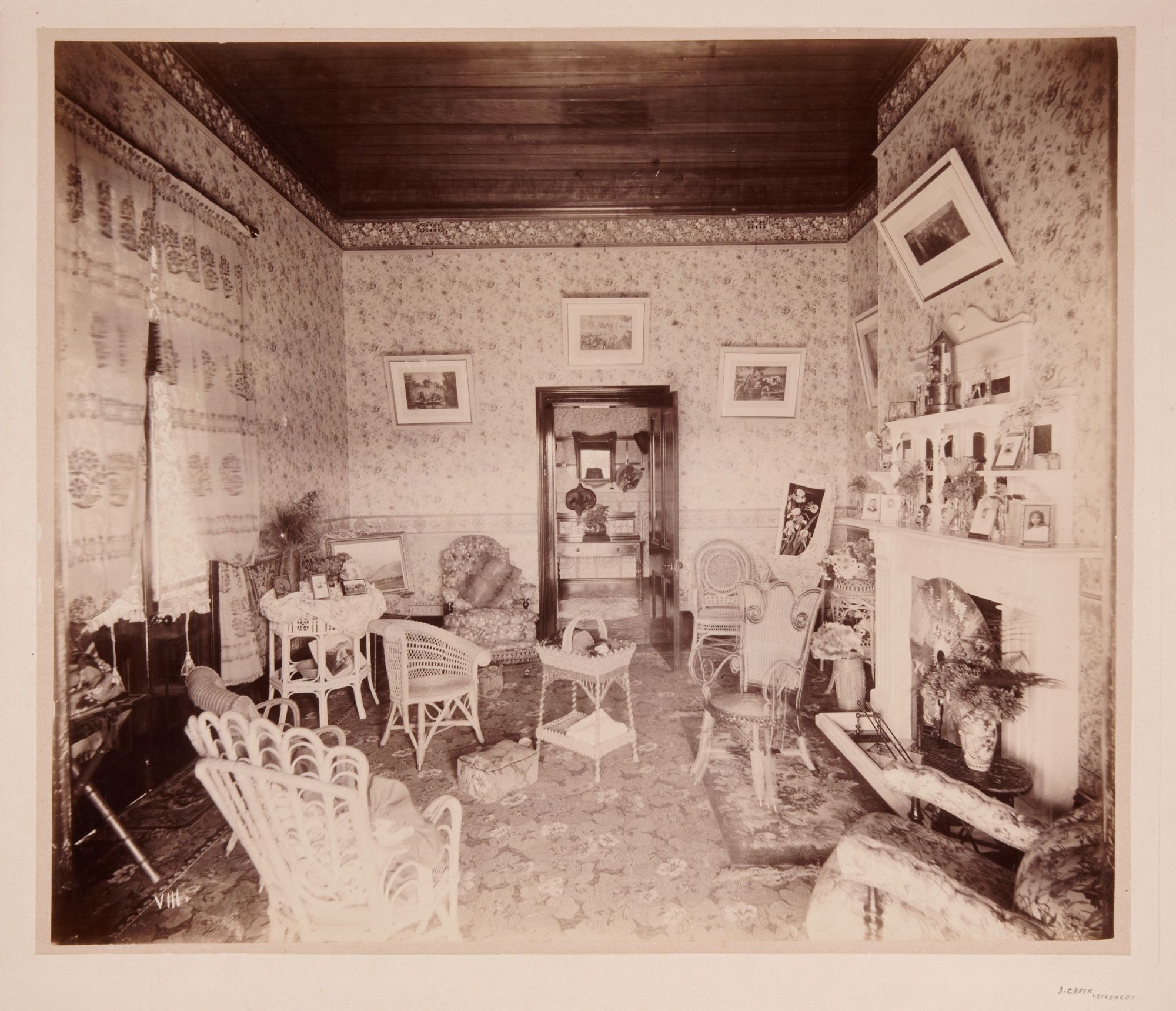 The sitting room of 'Kioto', a house on the Belltrees estate, Scone