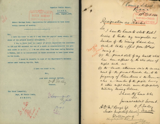 digitised school file