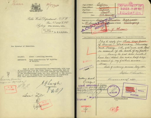 digitised school file