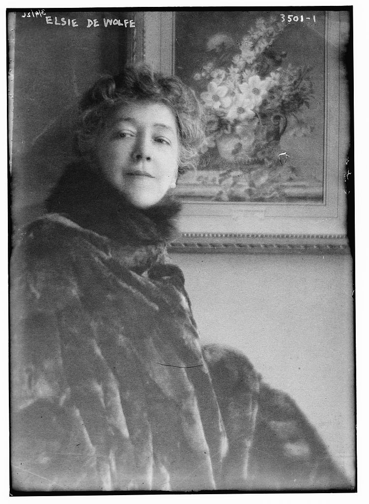 Portrait photograph of Elsie de Wolfe