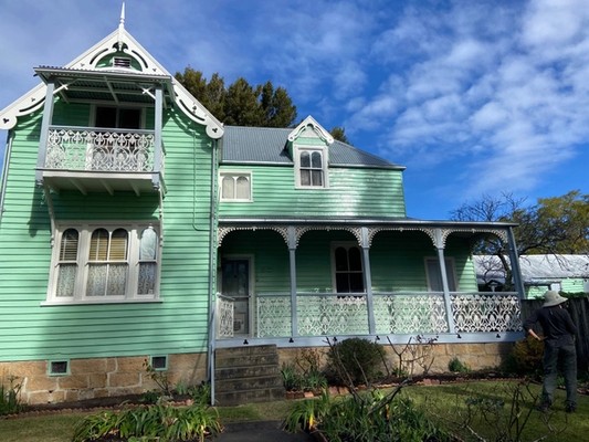 Meroogal exterior painting complete