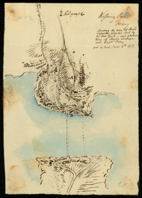 Cumberland County, Hunters Hill Parish - Sketch of Kissing Point Ferry