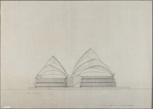 Plan of the north elevation 