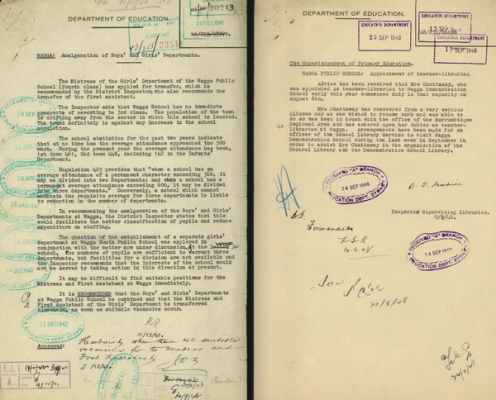 digitised school file