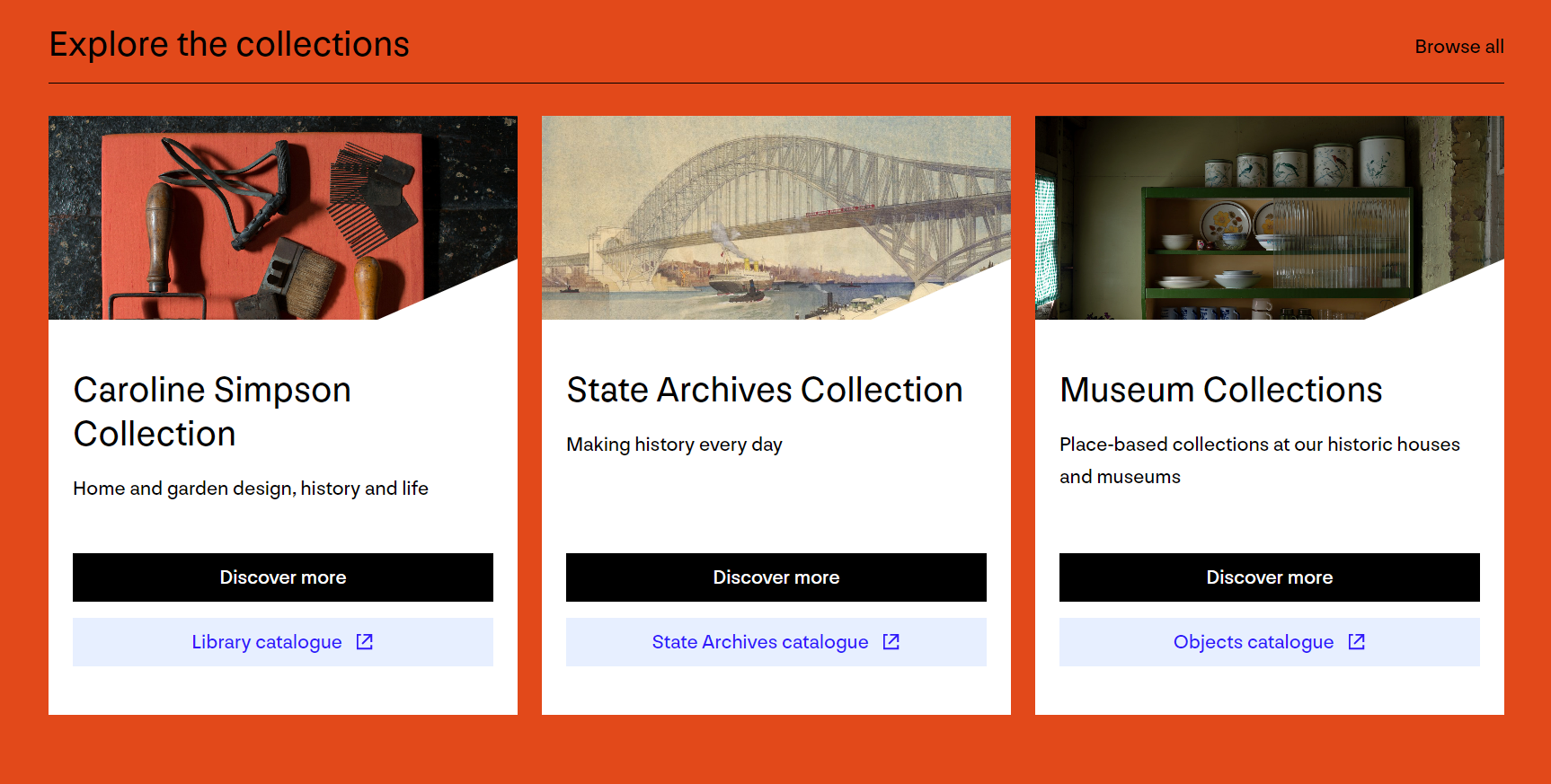 Explore the MHNSW collections