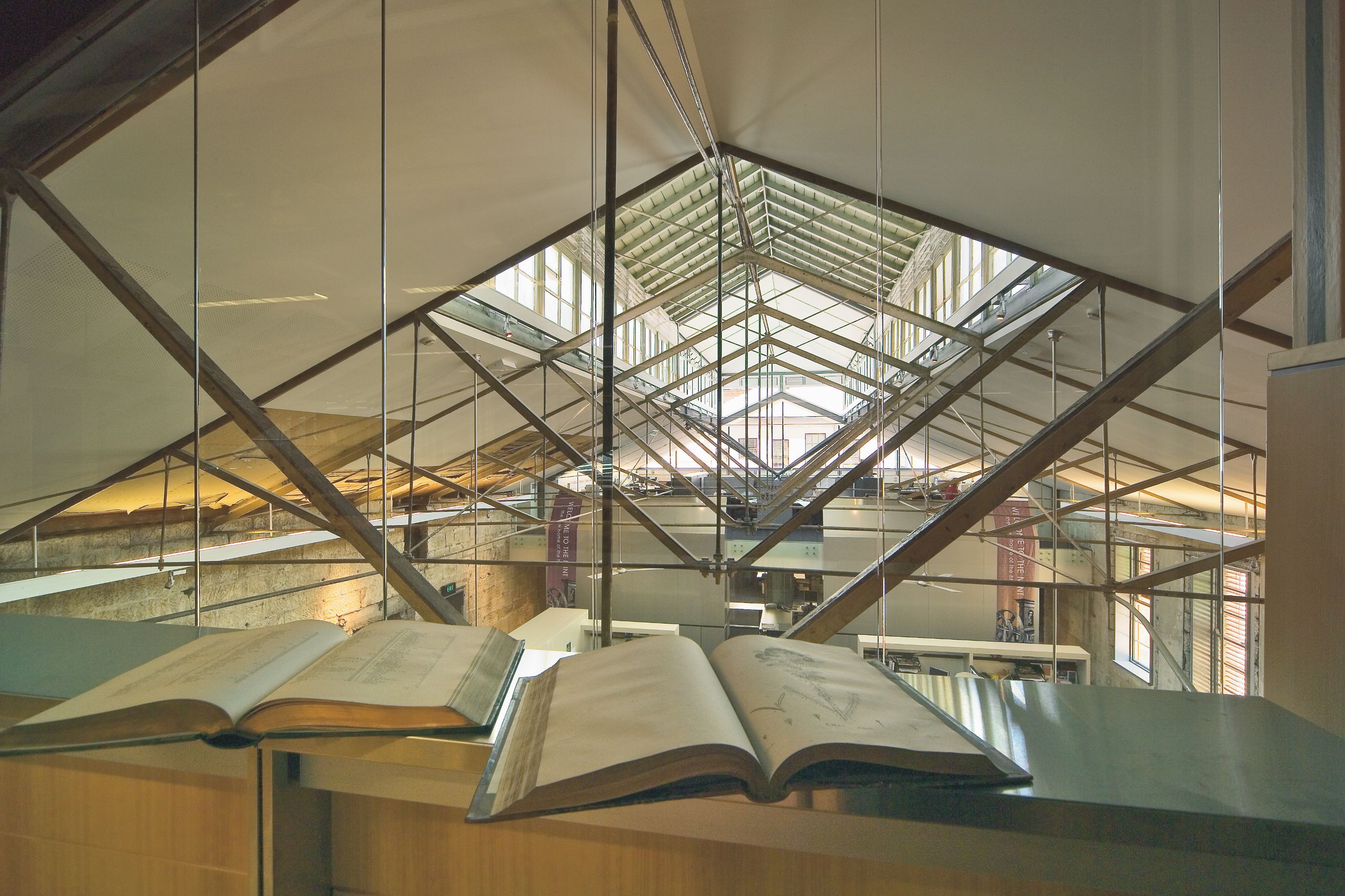 Caroline Simpson Library (superintendent’s office): interior following the completion of works in 2004