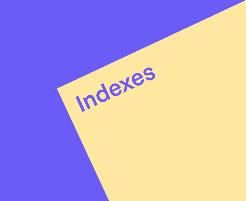 Image tile called Indexes