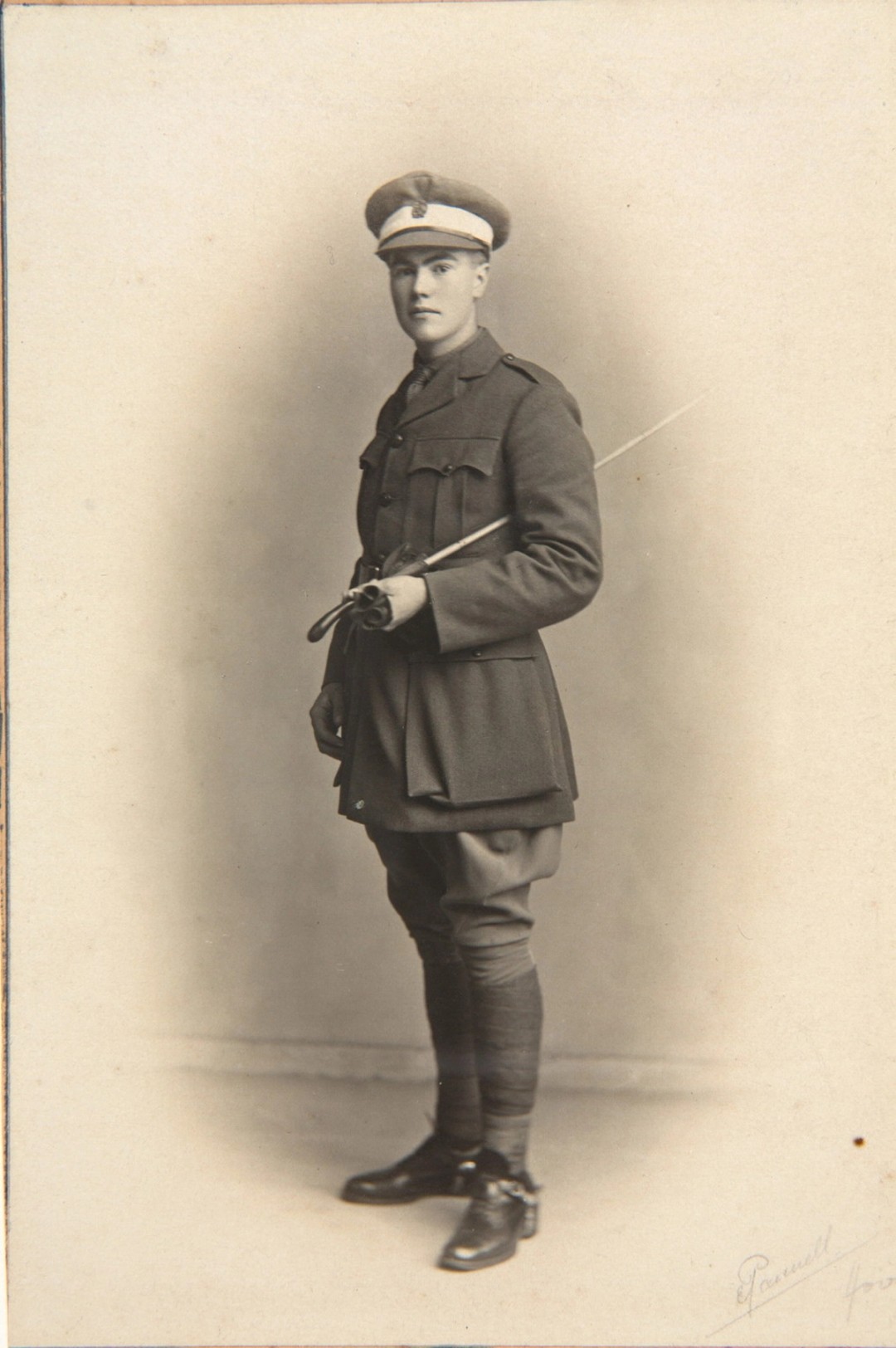  Man in soldiers uniform