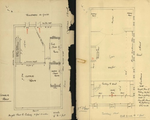 page from the theatre file