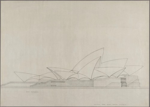Plan of the east elevation