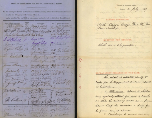 digitised school file