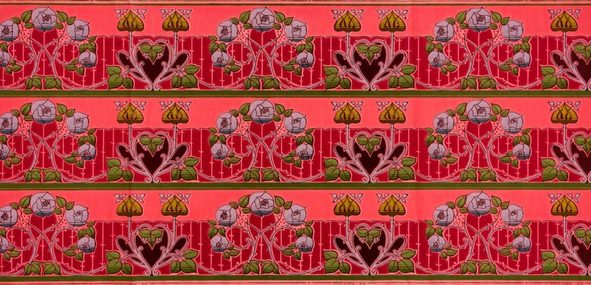 A wallpaper frieze