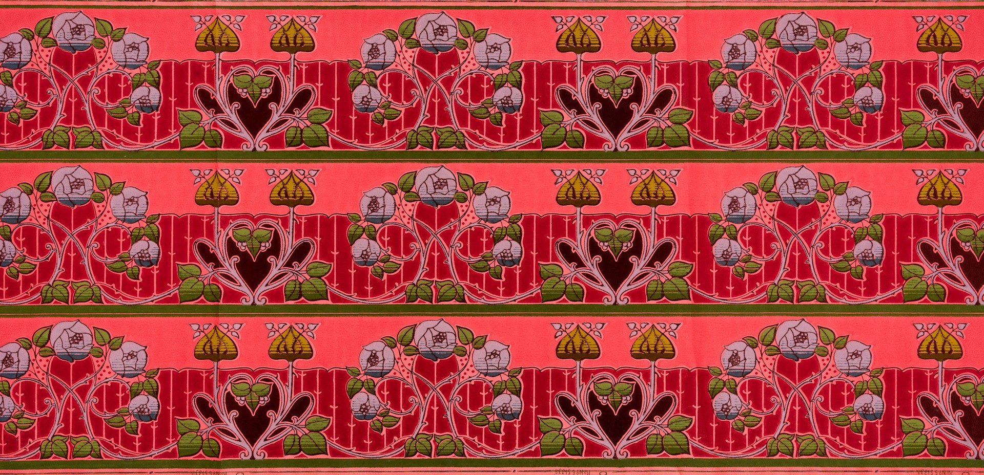 A wallpaper frieze