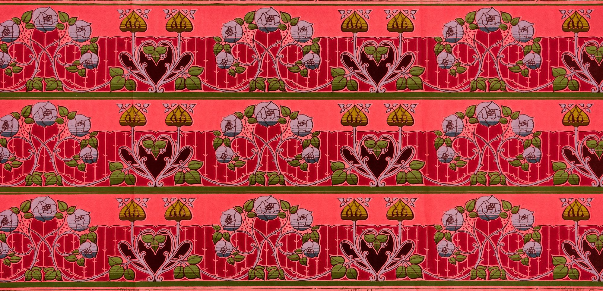 A wallpaper frieze