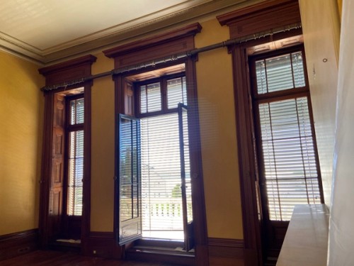 Elizabeth Bay House french doors