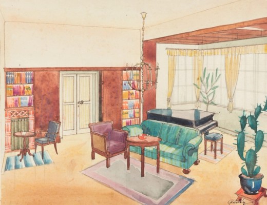 Archive of design drawings, sketches and photographs associated with Emmerich Révész later known as Emery Thomas Reeves / Emmerich Révész [personal papers]