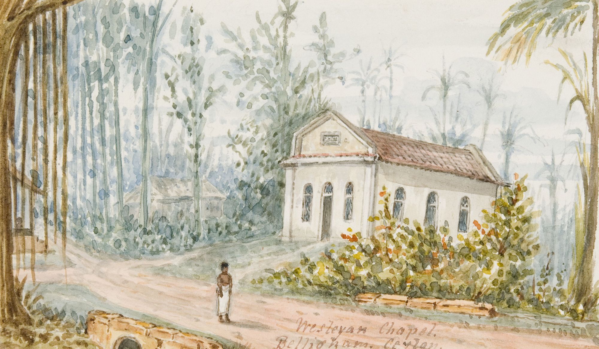 Wesleyan Chapel, Belligham, Ceylon