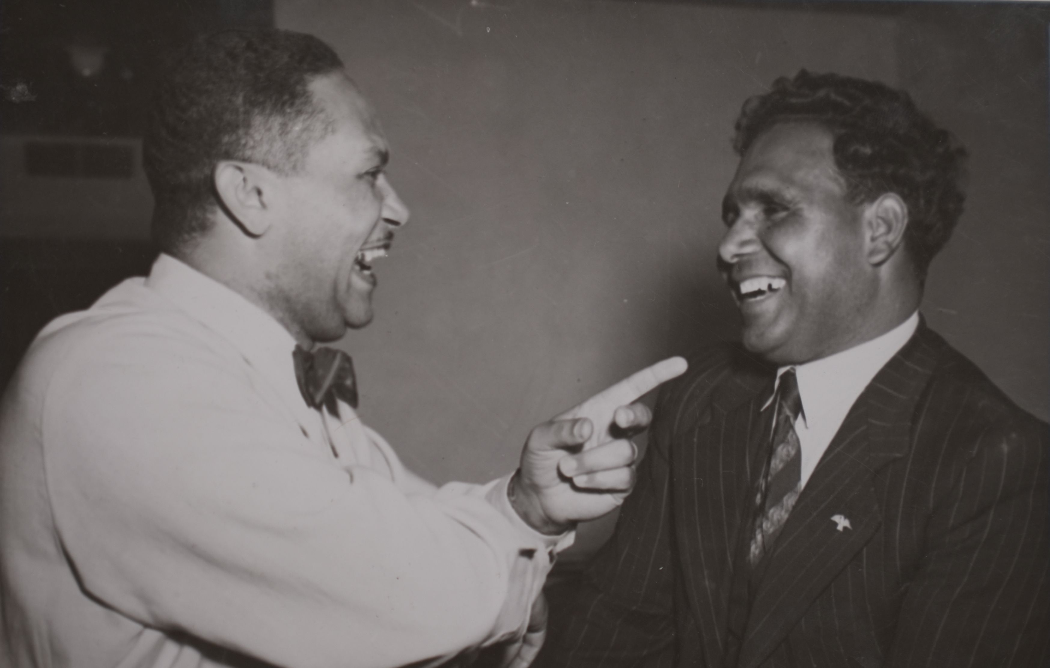 Todd Duncan (baritone) with Harold Blair, c.1950s