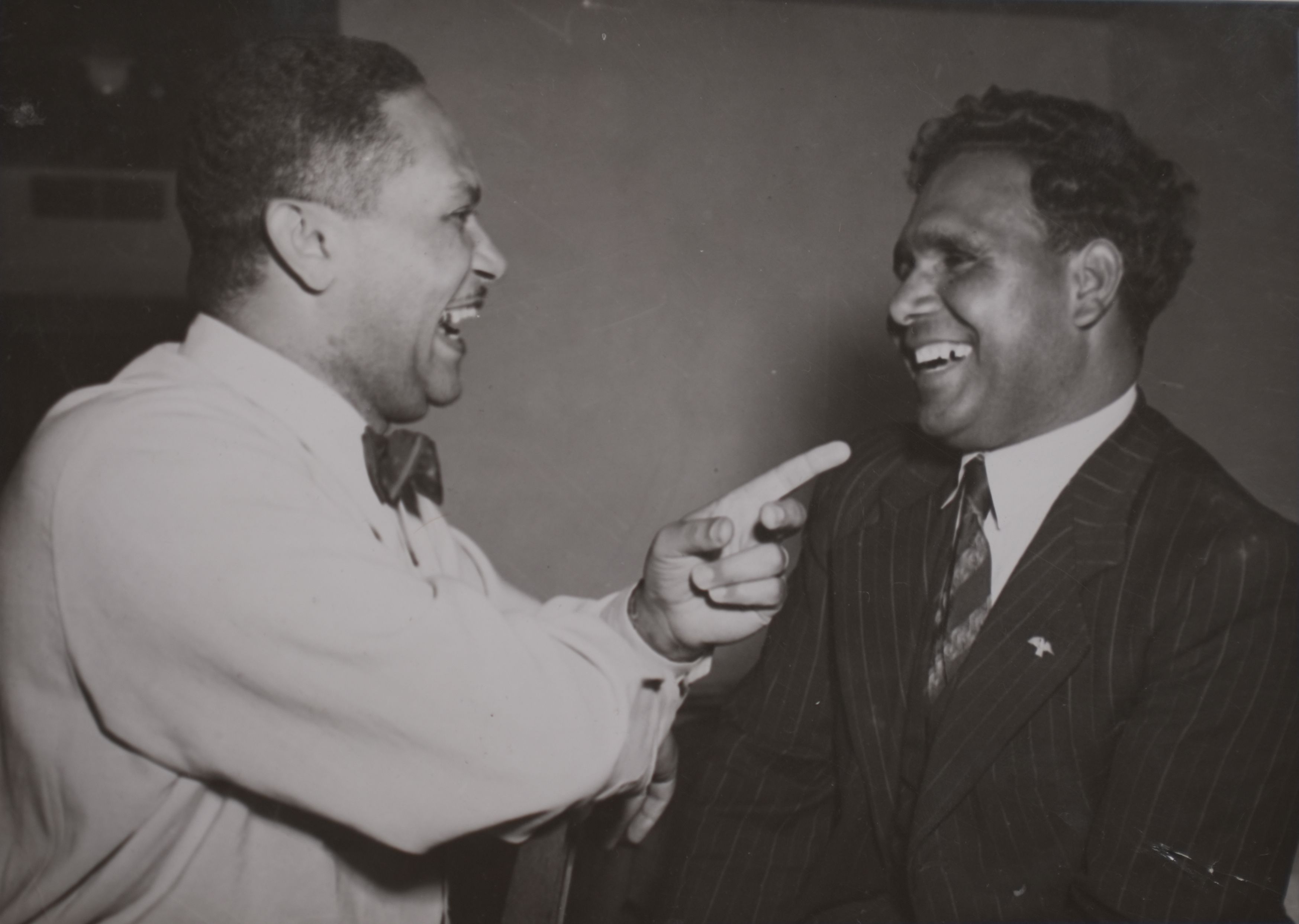 Todd Duncan (baritone) with Harold Blair, c.1950s