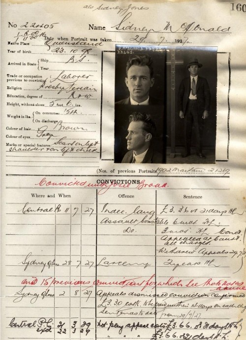 Mugshots and conviction record of Sidney McDonald