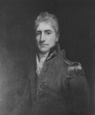 Portrait of a man in military uniform