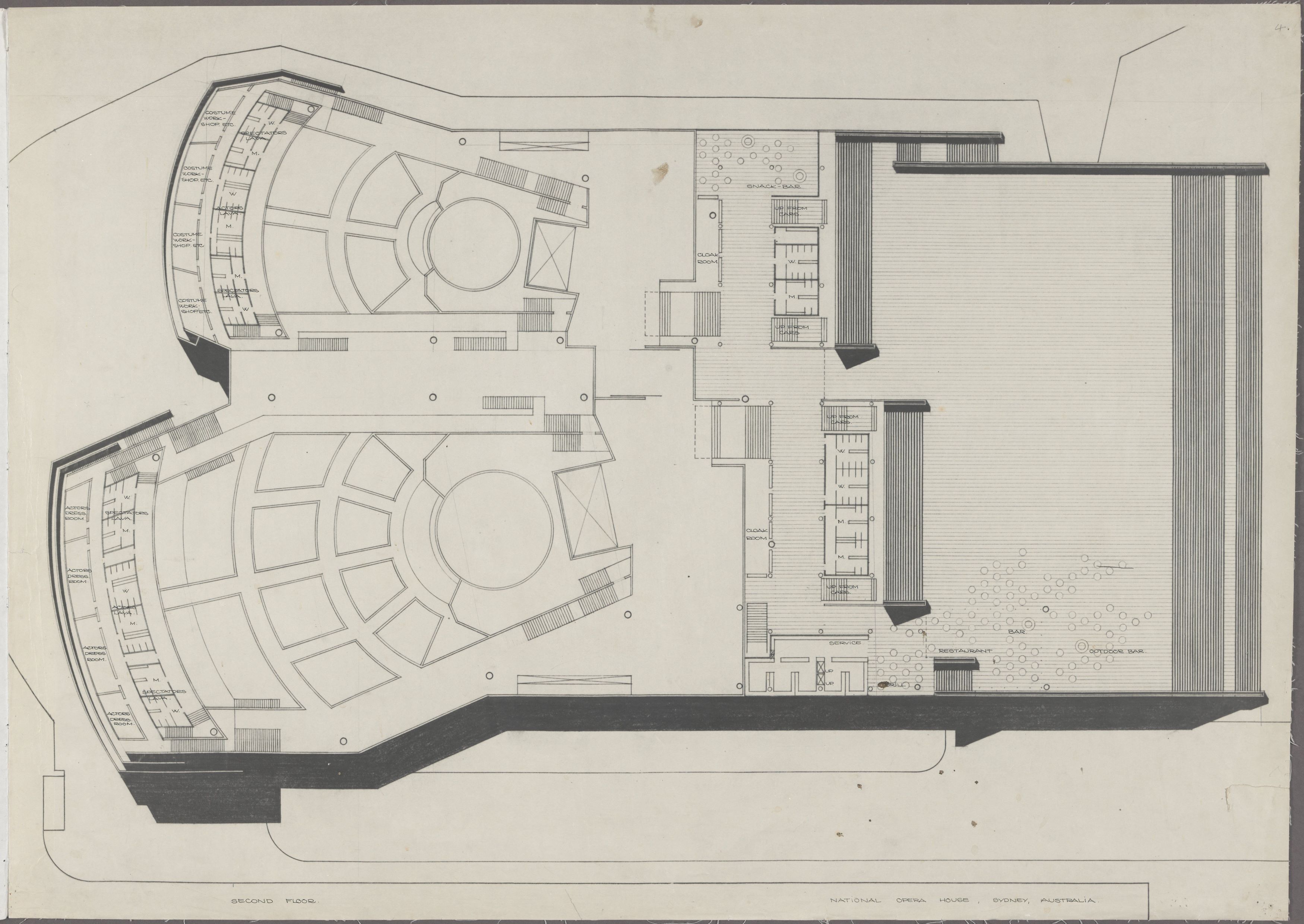 Plan of the second floor