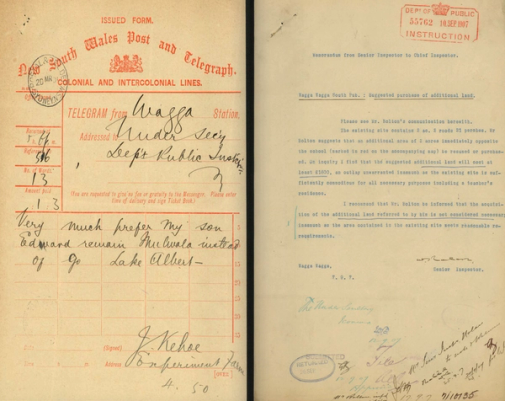 digitised school file