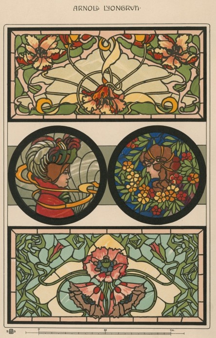 Stained glass design