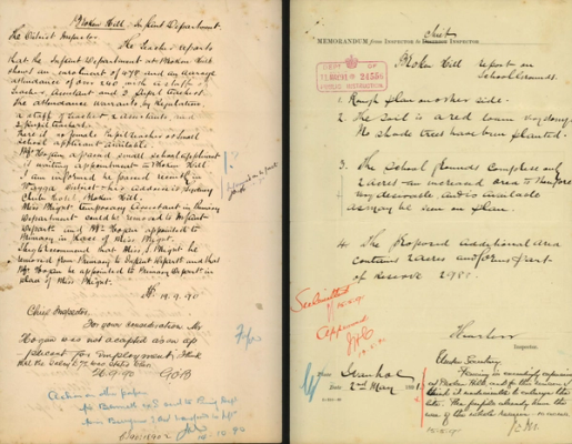 thumbnail of digitised school file