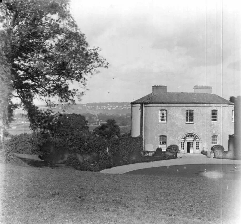 Henry Browne Hayes’s manor house, Vernon Mount, Cork, Ireland, date unknown.