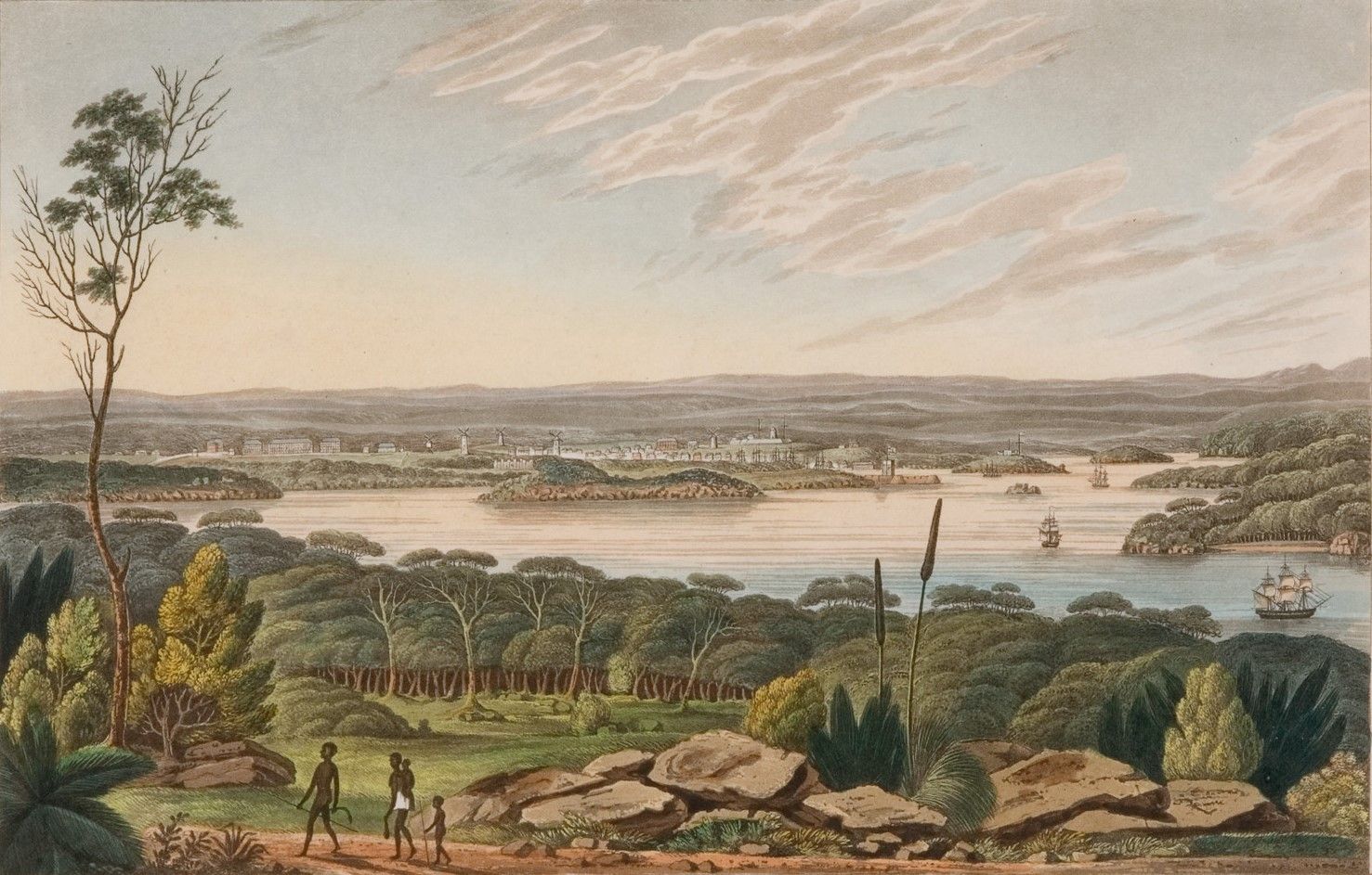Painting by Joseph Lycett