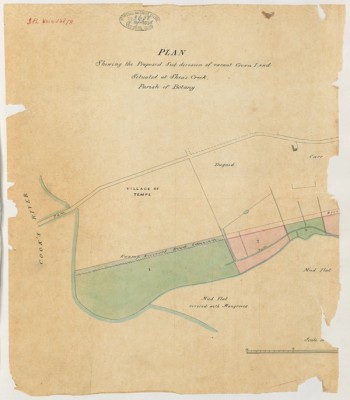 Map of the parish of Botany