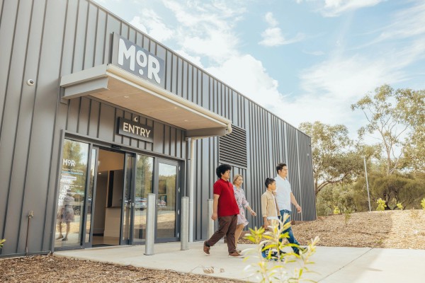 Exterior view of museum