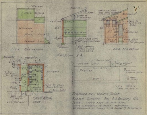 plan from the theatre file